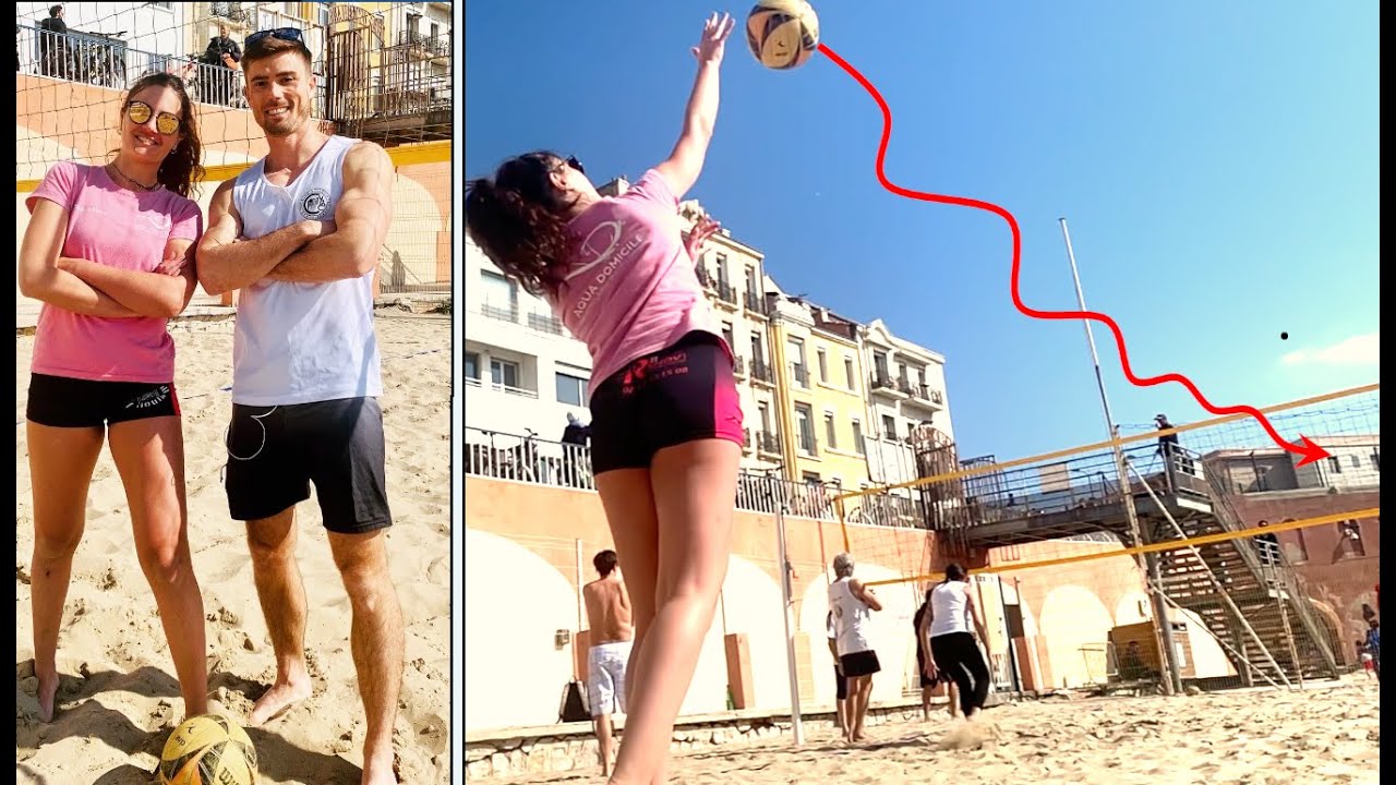 Améliorer son service flottant au volley (ft.Cyrielle)