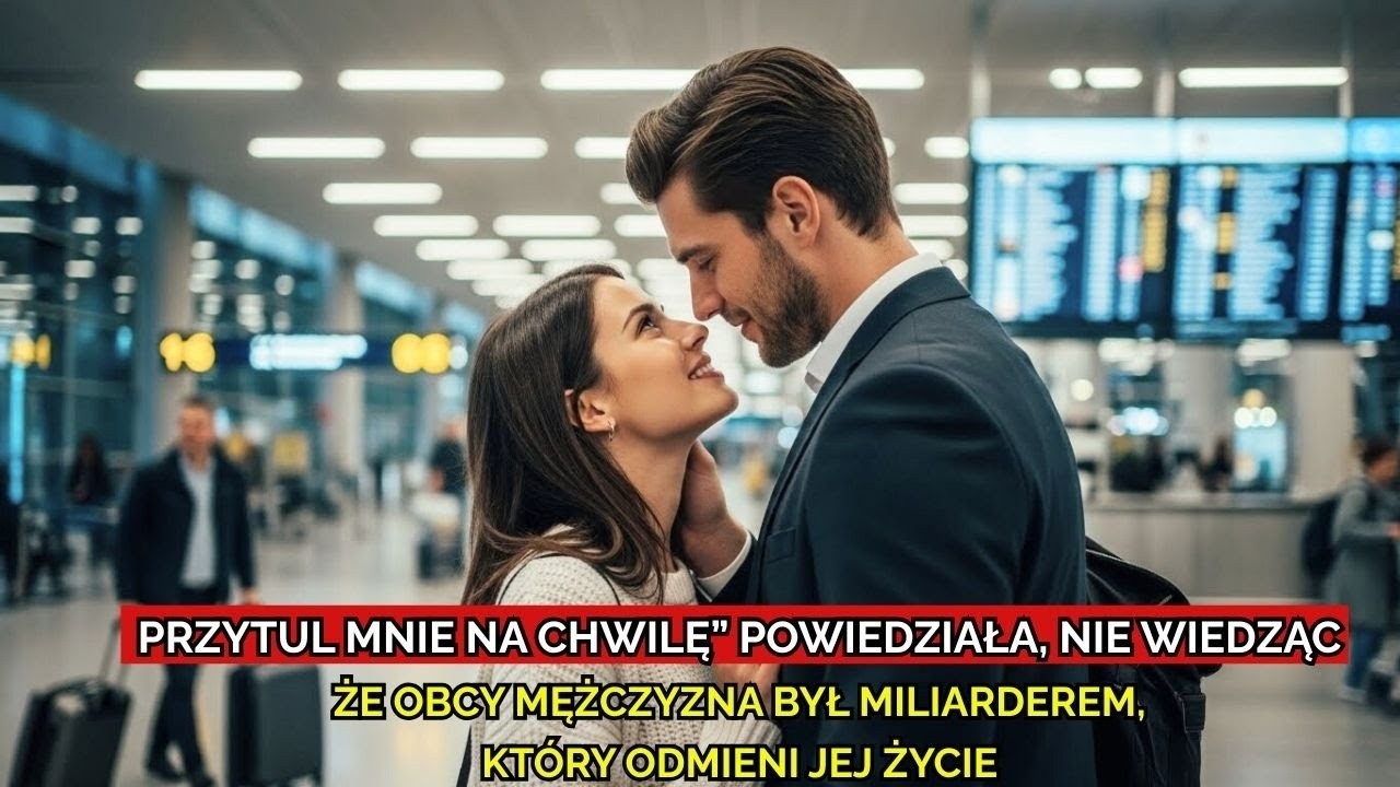 „Przytul mnie na chwilę” powiedziała, nie wiedząc, że obcy był miliarderem, który odmieni jej życie