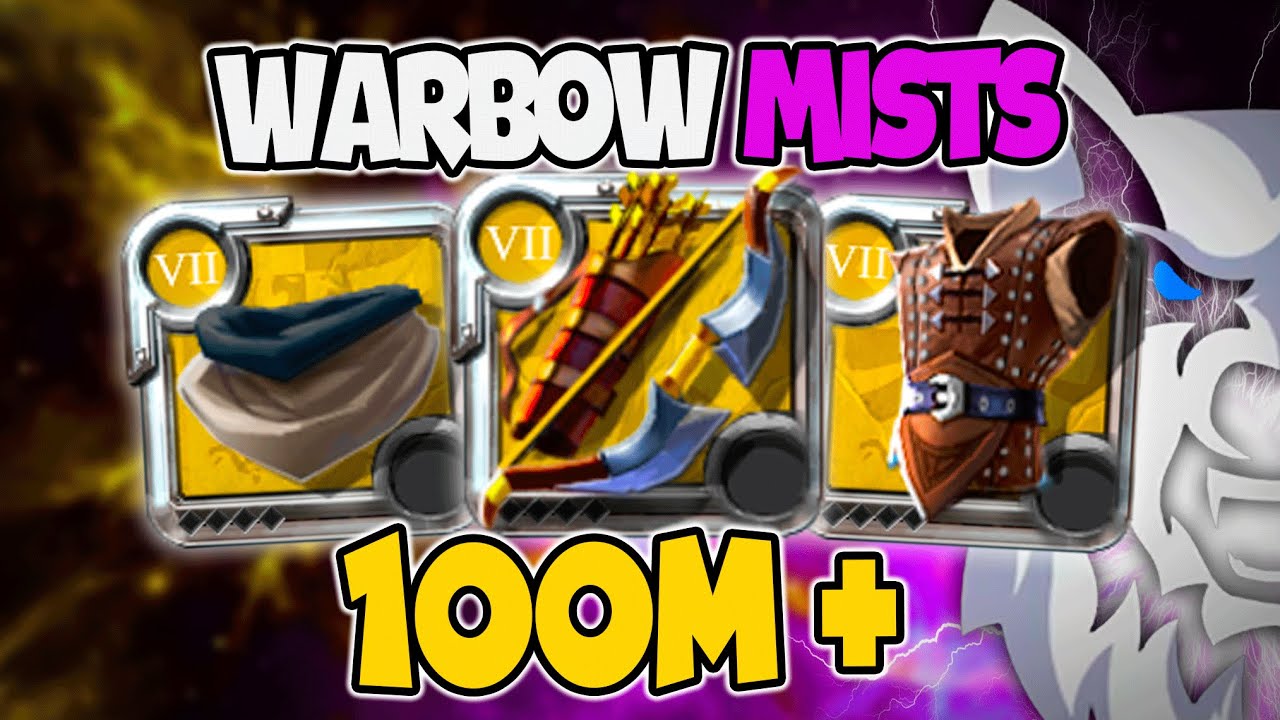 Warbow in The Mists: Over 100M Profit in Albion Online!
