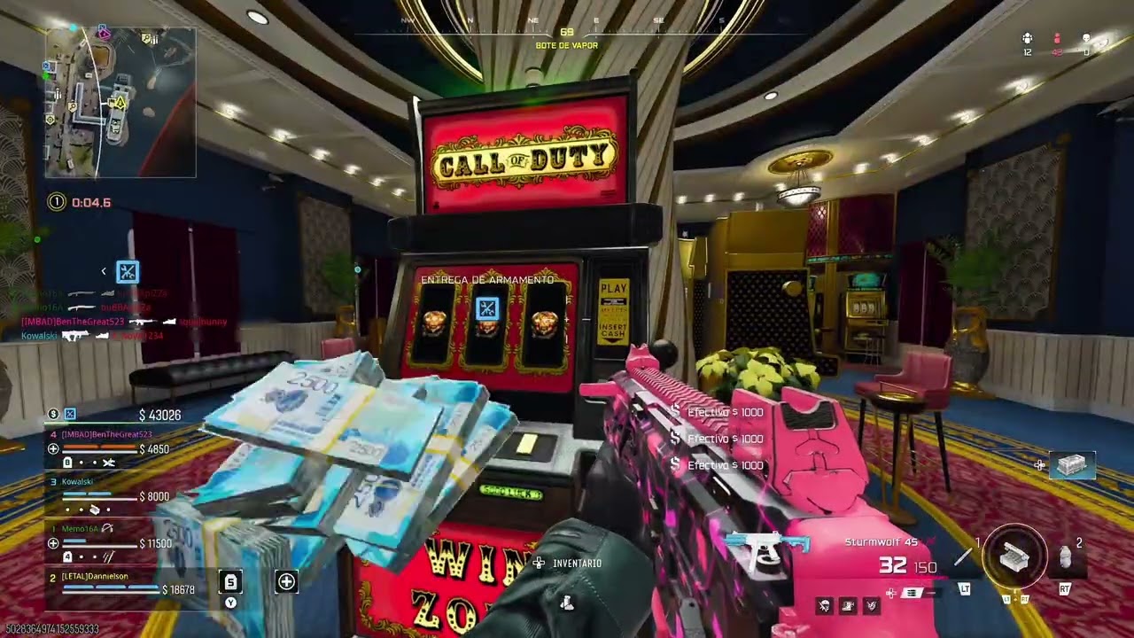 Gané en el casino y jugada close!! 🔥🎰💯😱🤯🥵 #fyp #parati #viral #capcut #warzone #warzoneclips 