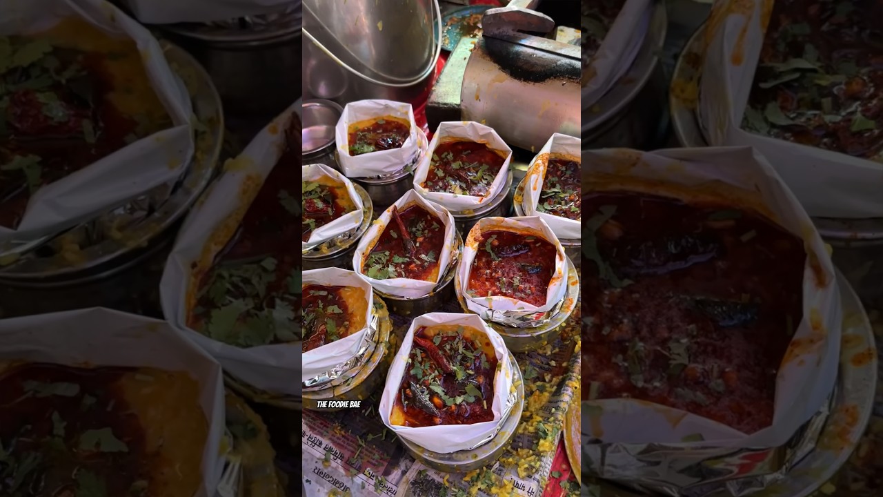 Pune Special Spicy Dal Tadka ❤️ #streetfood #pune #daltadka