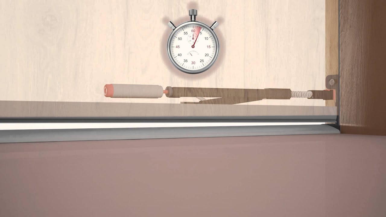 Chronoseal - Uszczelka do drzwi z opóźnionym opadaniem | NOVET.EU