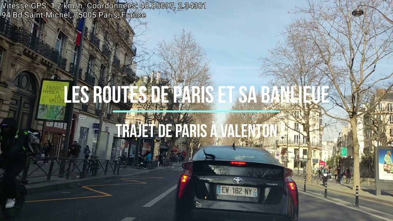 Sur les routes de Paris à Valenton