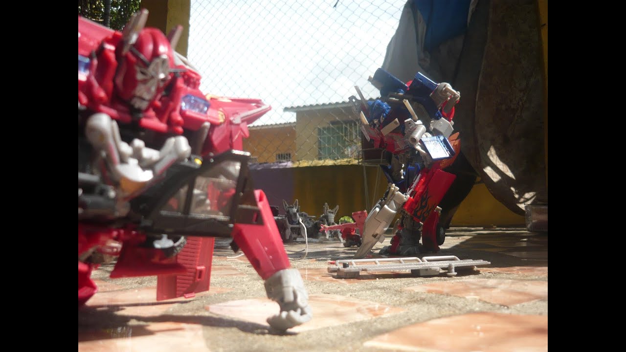 Transformers Dark of the moon The final battle Stop-motion