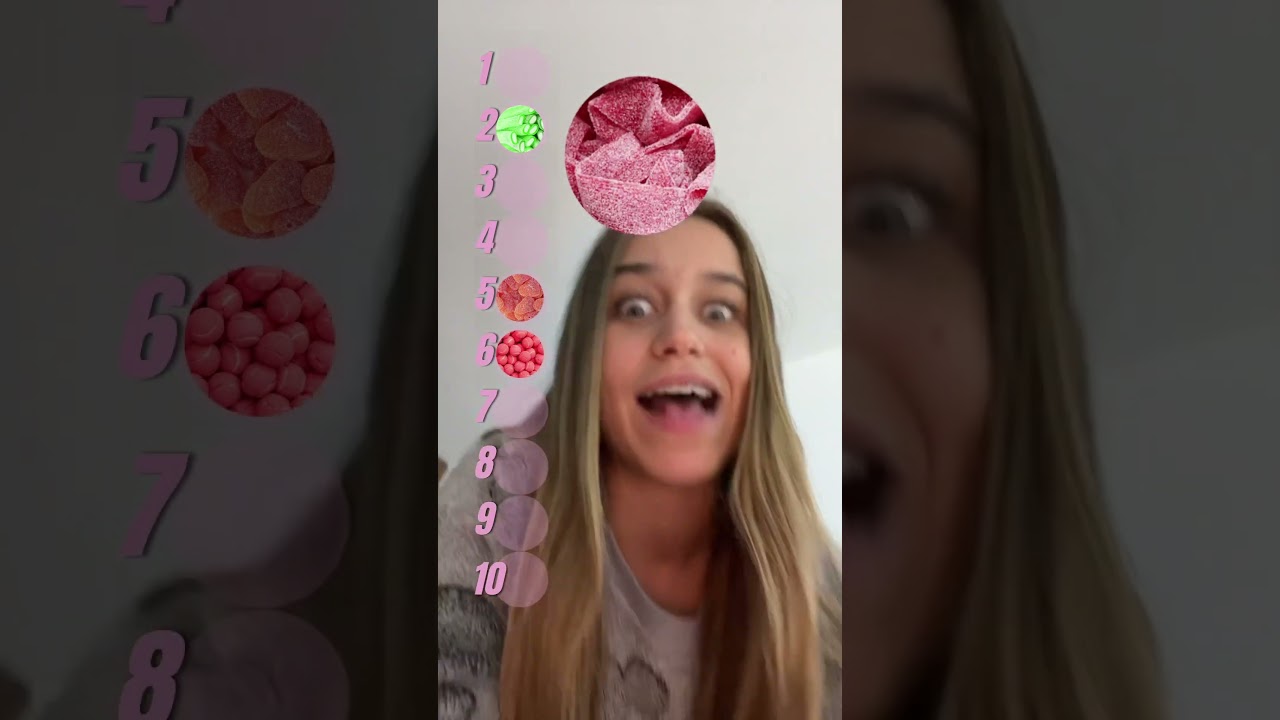 Ranking de chuches con Daniela Morales, cual es vuestra fav? 🍭☁️