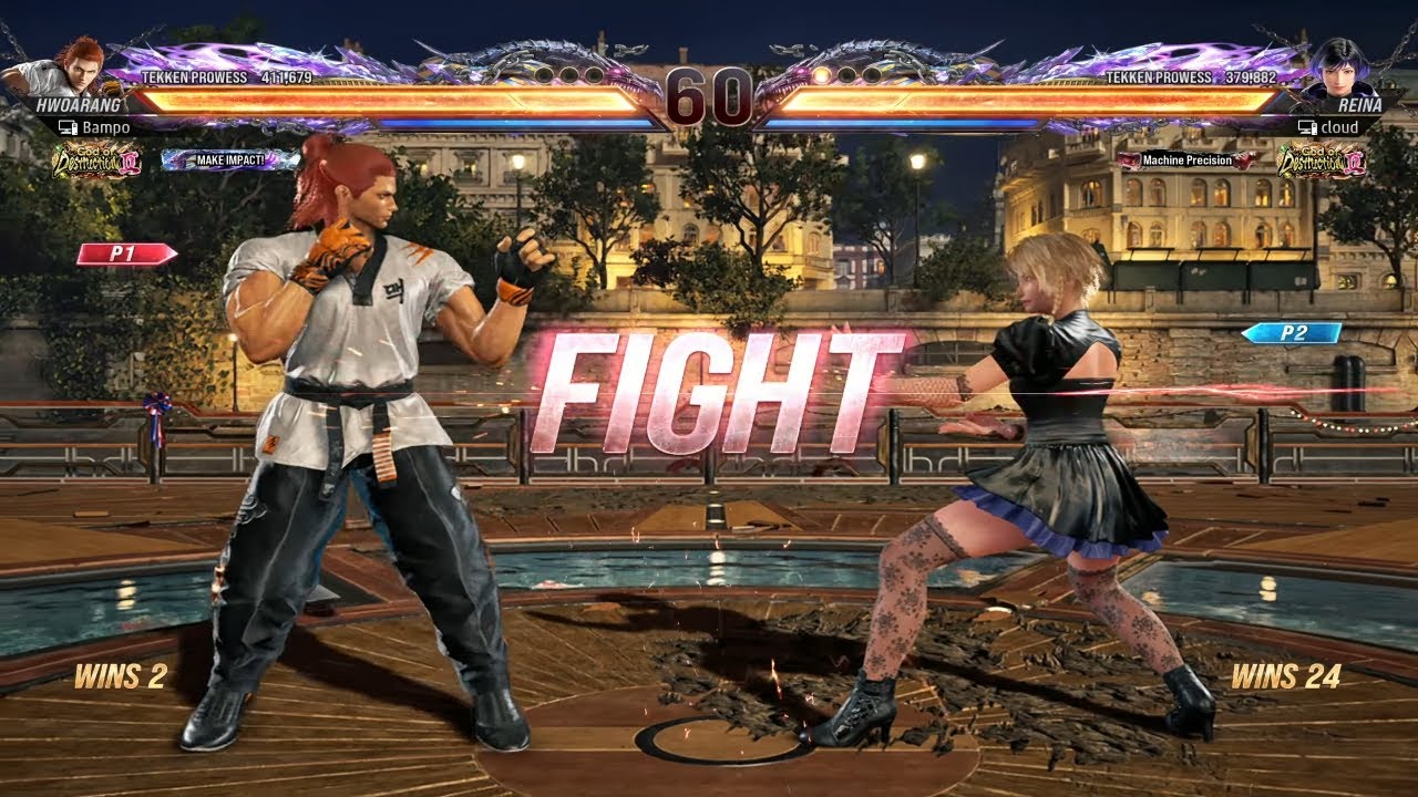 REINA VS HWOARANG TEKKEN 8 ONLINE