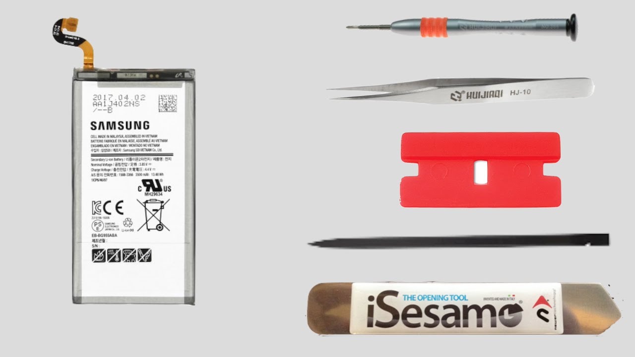 Tuto : remplacement de la batterie Samsung Galaxy S8
