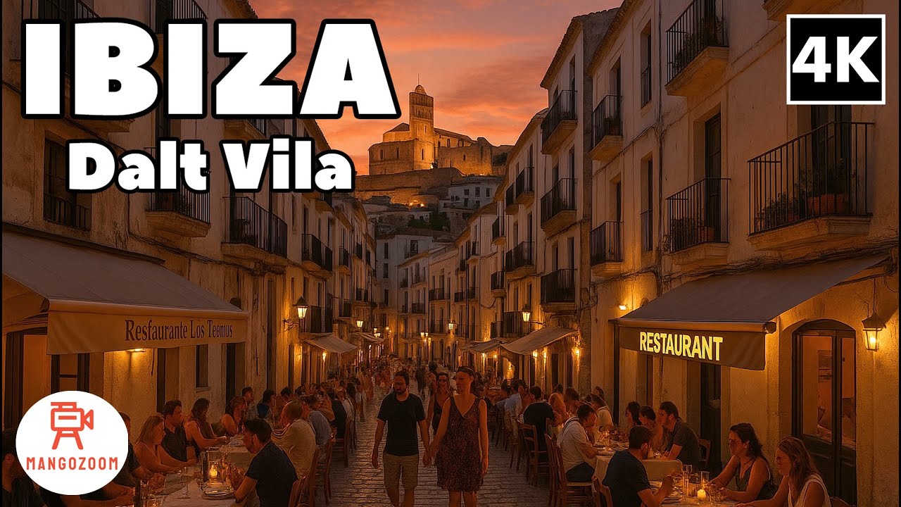 Ibiza, Spain 2025 - Walking Tour 4K | With Captions