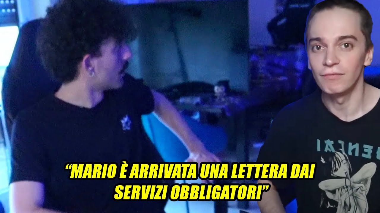 Mario ha ricevuto una lettera dai servizi obbligatori...