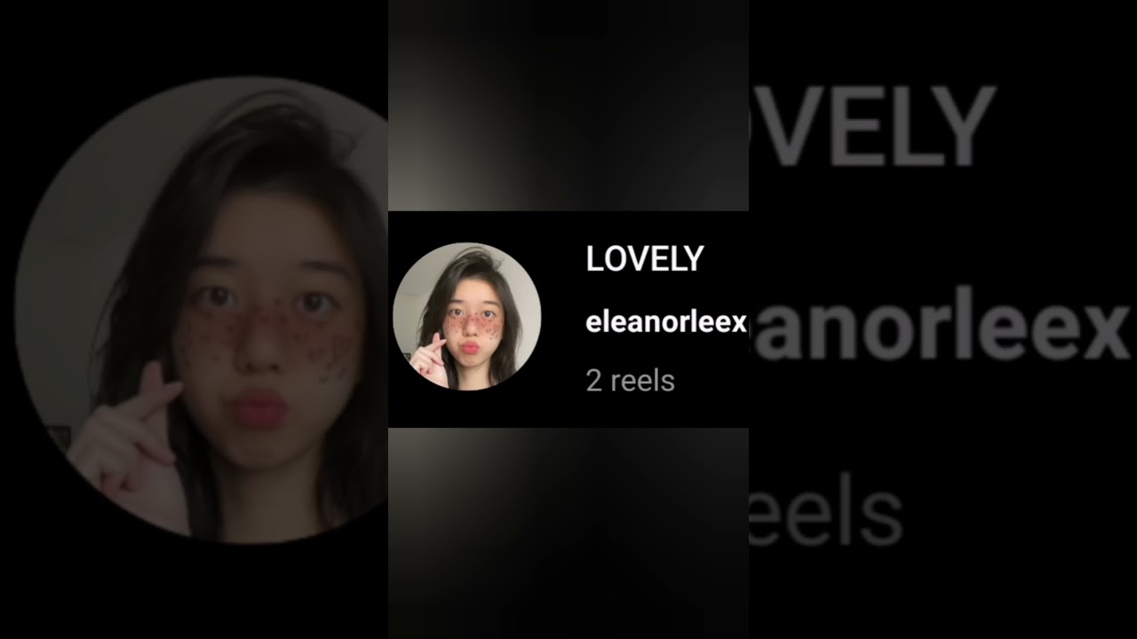 Eleanor Lee Instagram Filter