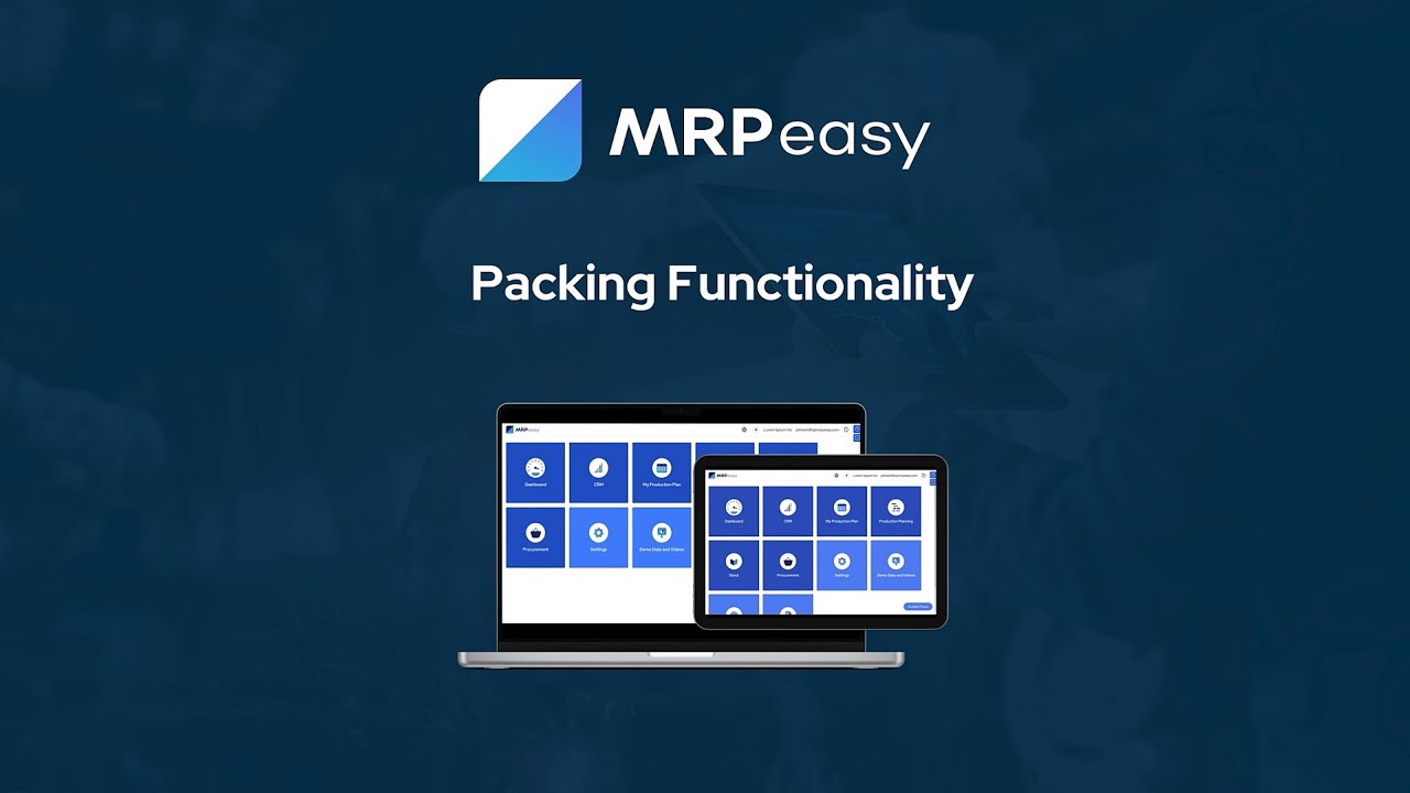 MRPeasy Demo -  Packing