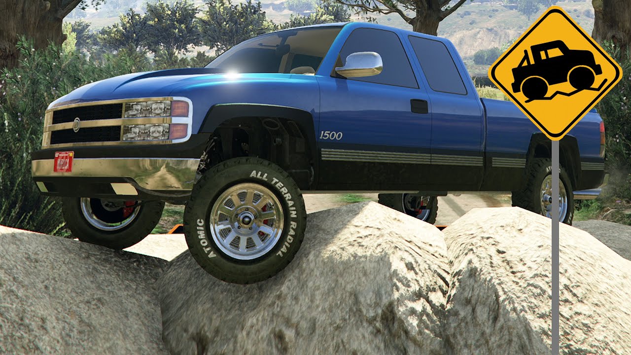 GTA 5 - Off-Road Capability Testing - Declasse Yosemite 1500