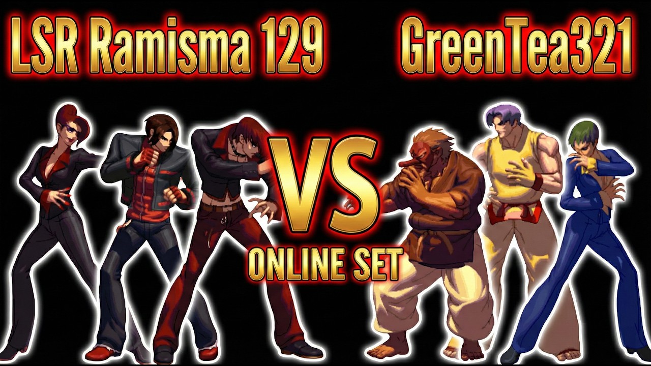 KOF XIII: LSR  Ramiisma 129 vs GreenTea321 | Online Set