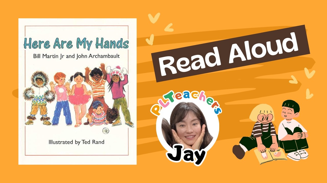 Here Are My Hands by Bill Martin Jr. / Read aloud for kids