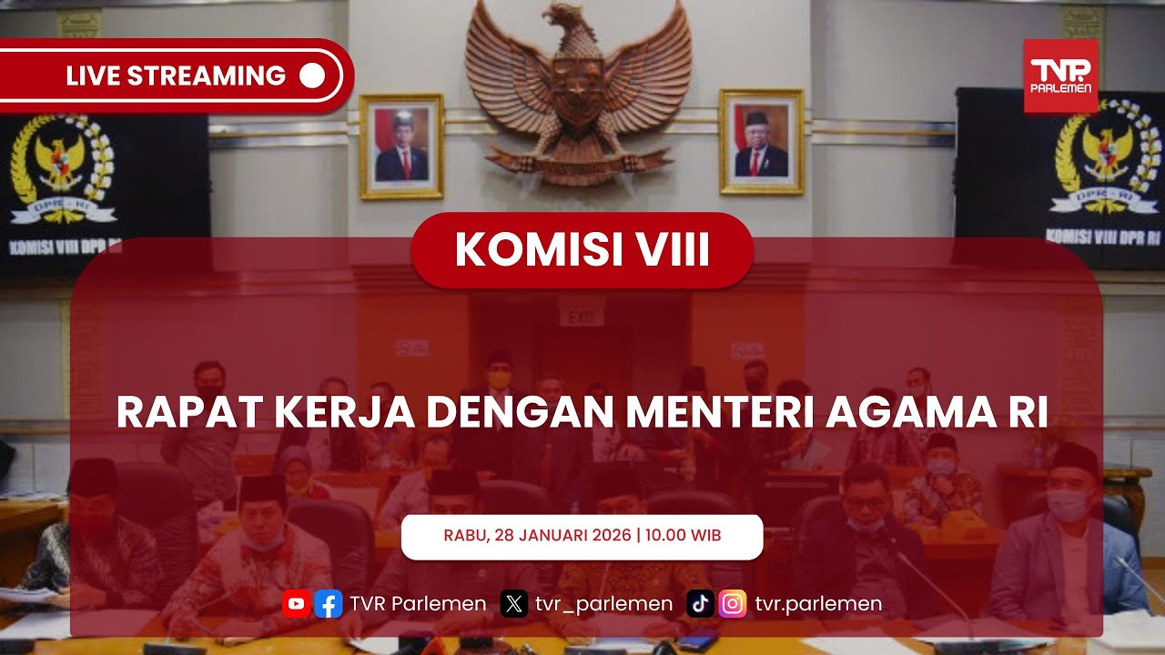 KOMISI VIII DPR RI RAPAT KERJA DENGAN MENTERI AGAMA RI