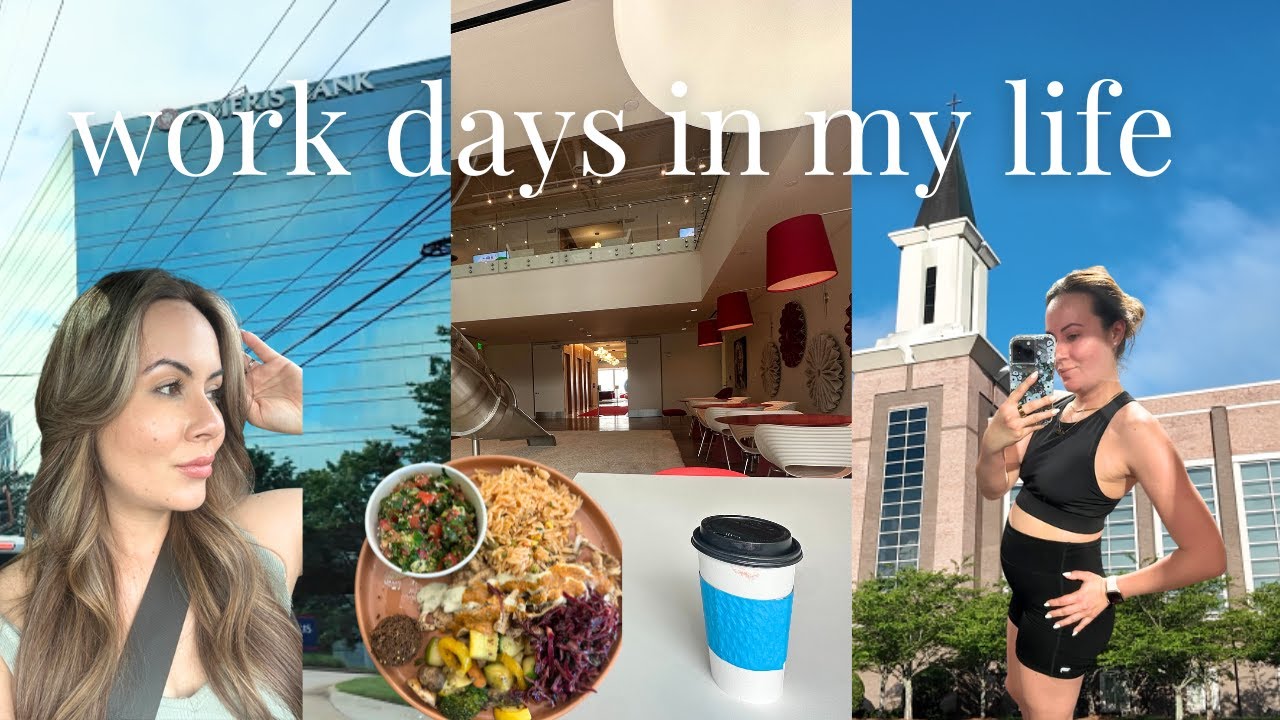 My Typical Work Week In the Office | Full-time Working Mom to 3 in Atlanta VLOG