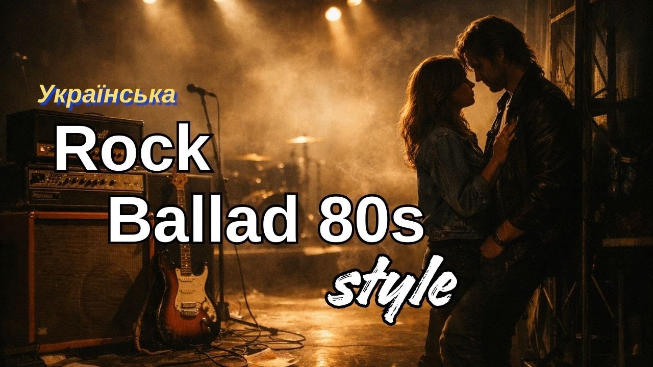 Мій рок-н-рол &mdash; якби рок-балади 80-х народились українською | New 80s Rock Ballad