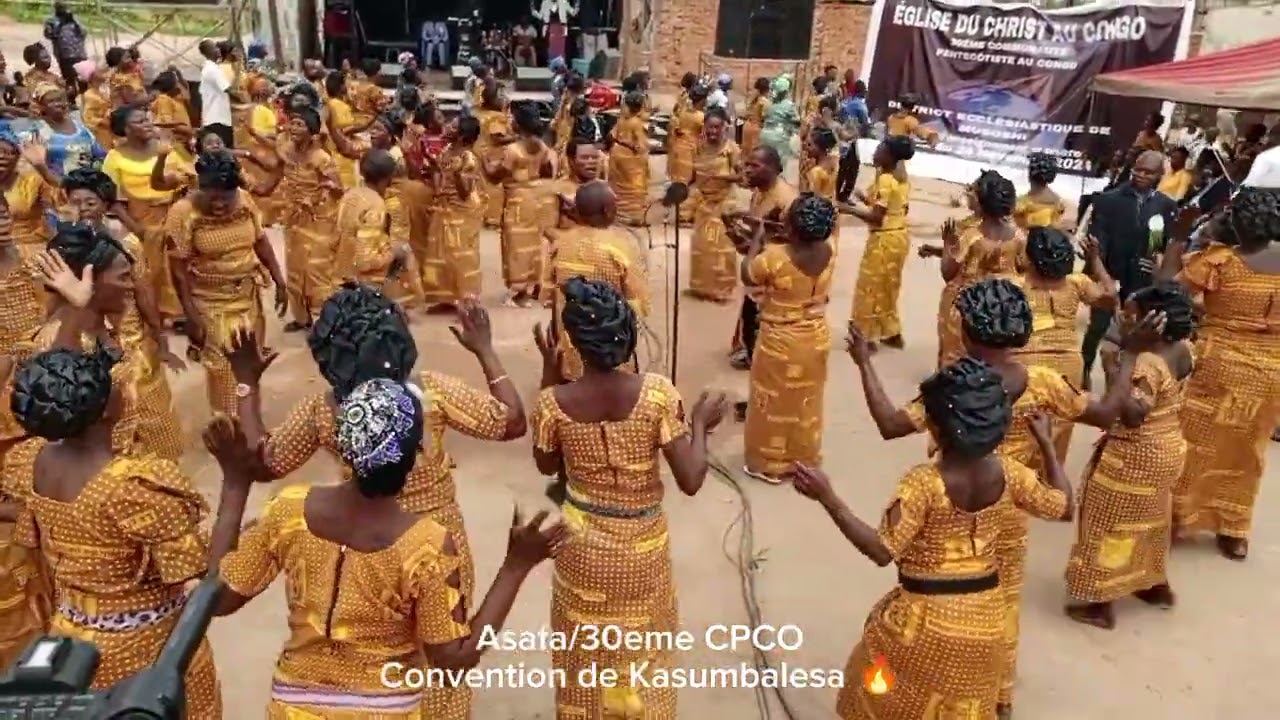 Chorale Asafa/30eme CPCO🔥Des moments de grande Visitation à la Convention de Kasumbalesa