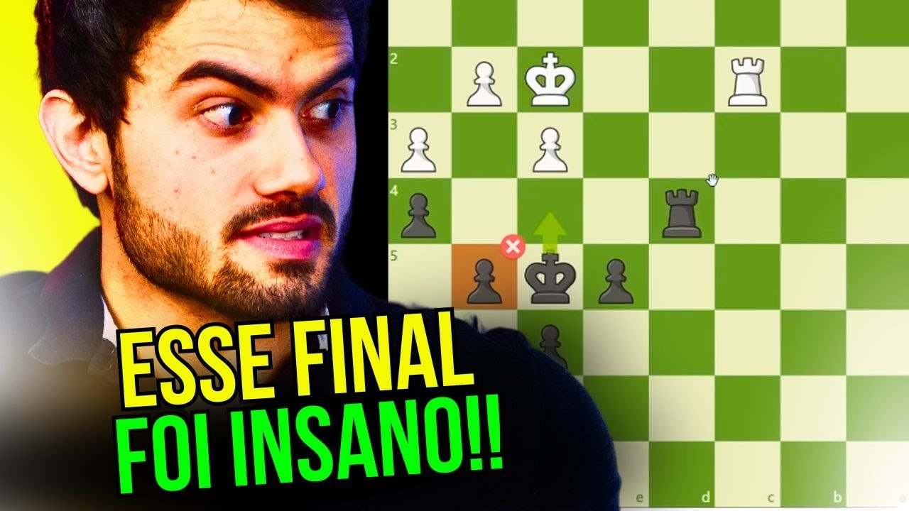 O final MAIS INSANO que eu joguei!! Em busca do TOP 5 do mundo! Xadrez!
