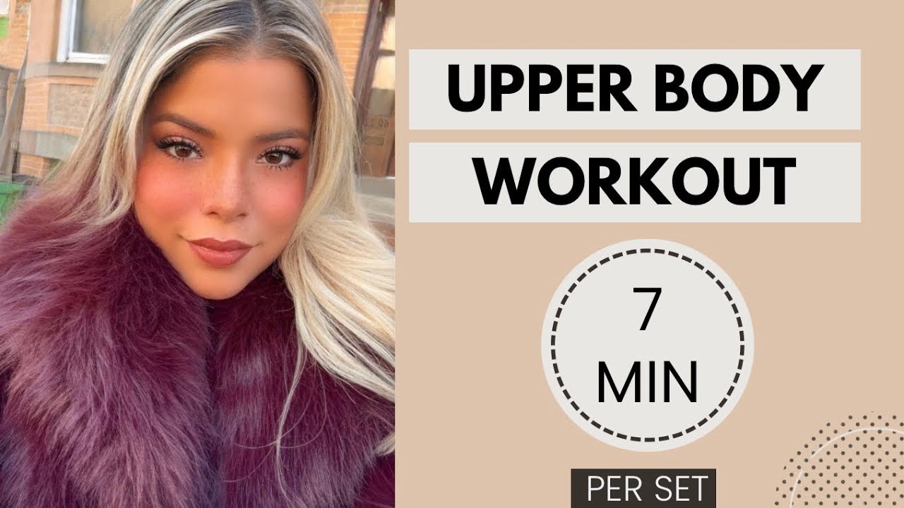 7 minute upper body conditioning workout routine