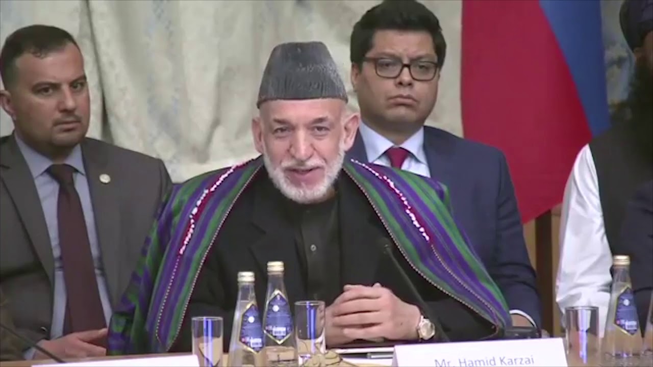 Former President Hamid Karzai's Speech At Moscow Talks