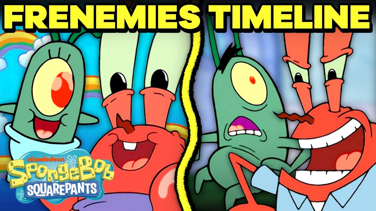 Mr. Krabs vs. Plankton: A Complete Rivalry Timeline 🦀👁 | SpongeBob
