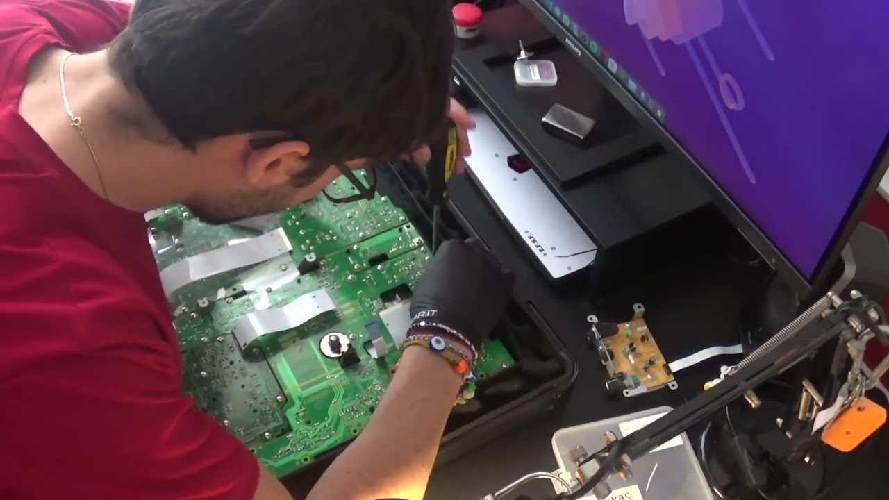 Fixing (Play Button) :  Piooner DDJ-RR