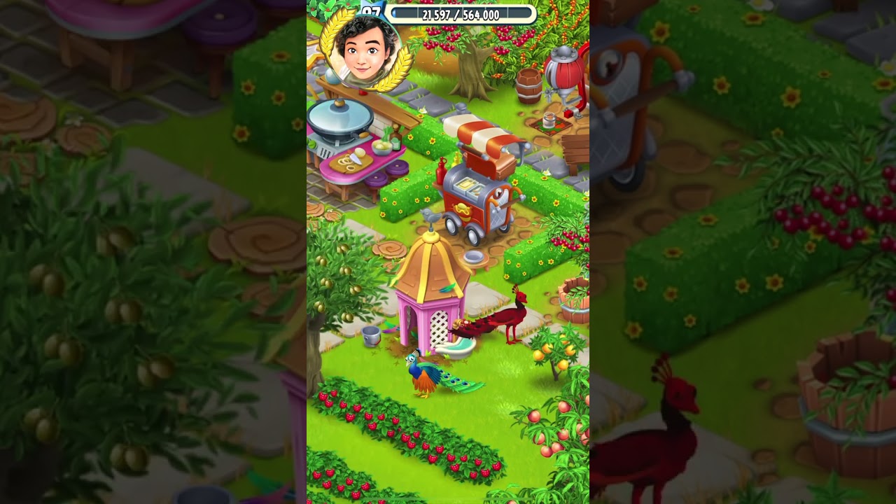 Unlock Blue Peacock | #hayday #shorts