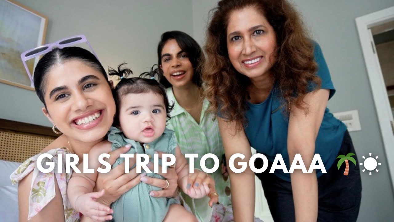 GOA! 🌴 First holiday post birth! || The Abbika Series