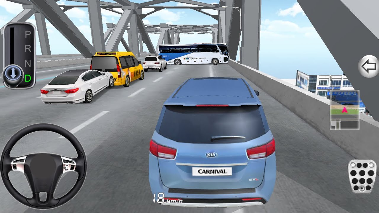 New KIA Carnival Car Game multiplayer 3d Driving Class android game ||Car Game #gameplay #cargame