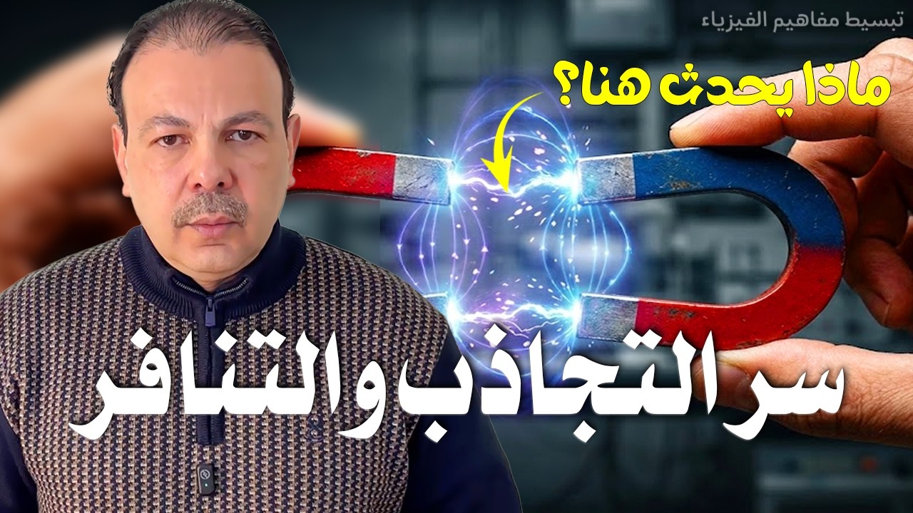 لماذا تنجذب المغانط وتتنافر؟ السر داخل الذرة