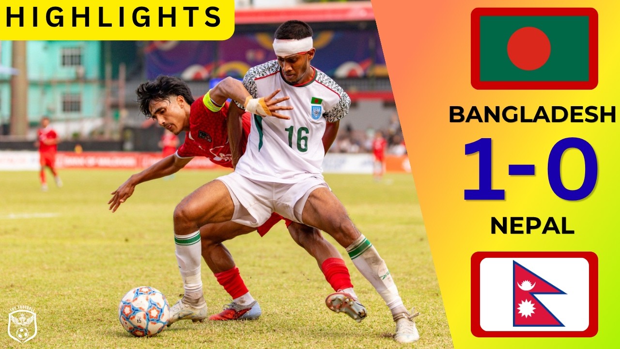 NEPAL vs BANGLADESH 😱 LAST MINUTE DRAMA!   SAFF U20 2026 Semi Final 🔥
