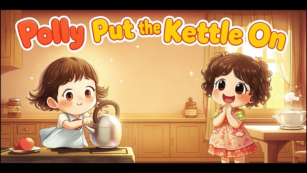 Polly Put the Kettle On | Classic Nursery Rhyme for Kids