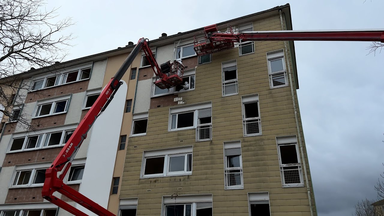 Quartier du Vert Bois : démolition en cours