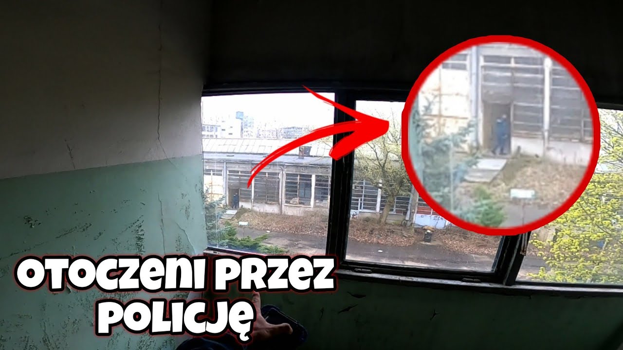 Urbex fabryki urządzeń pomiarowych + zabawa w chowanego z policją