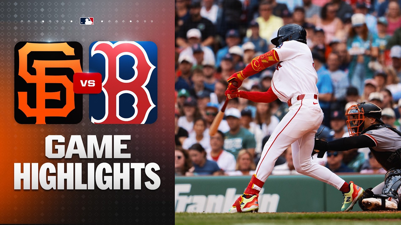 Giants vs. Red Sox Game Highlights (8/23/26) | MLB Highlights