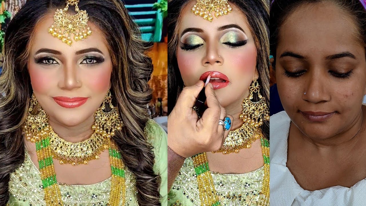 DARK TONED BRIDAL MAKE-UP (tutorial)