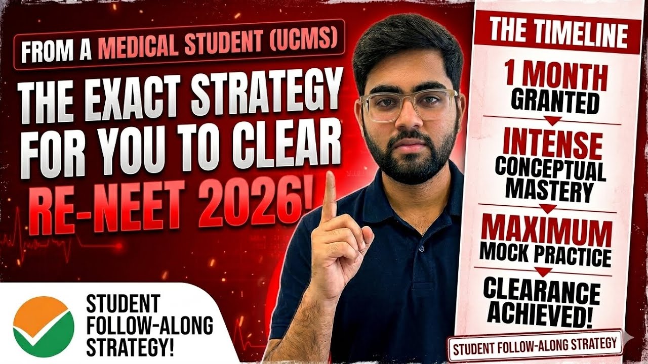 RE-NEET 2026: The Brutal Reality Check You Need(By an MBBS Student) #reneet #nta #neet #mbbs #pw 