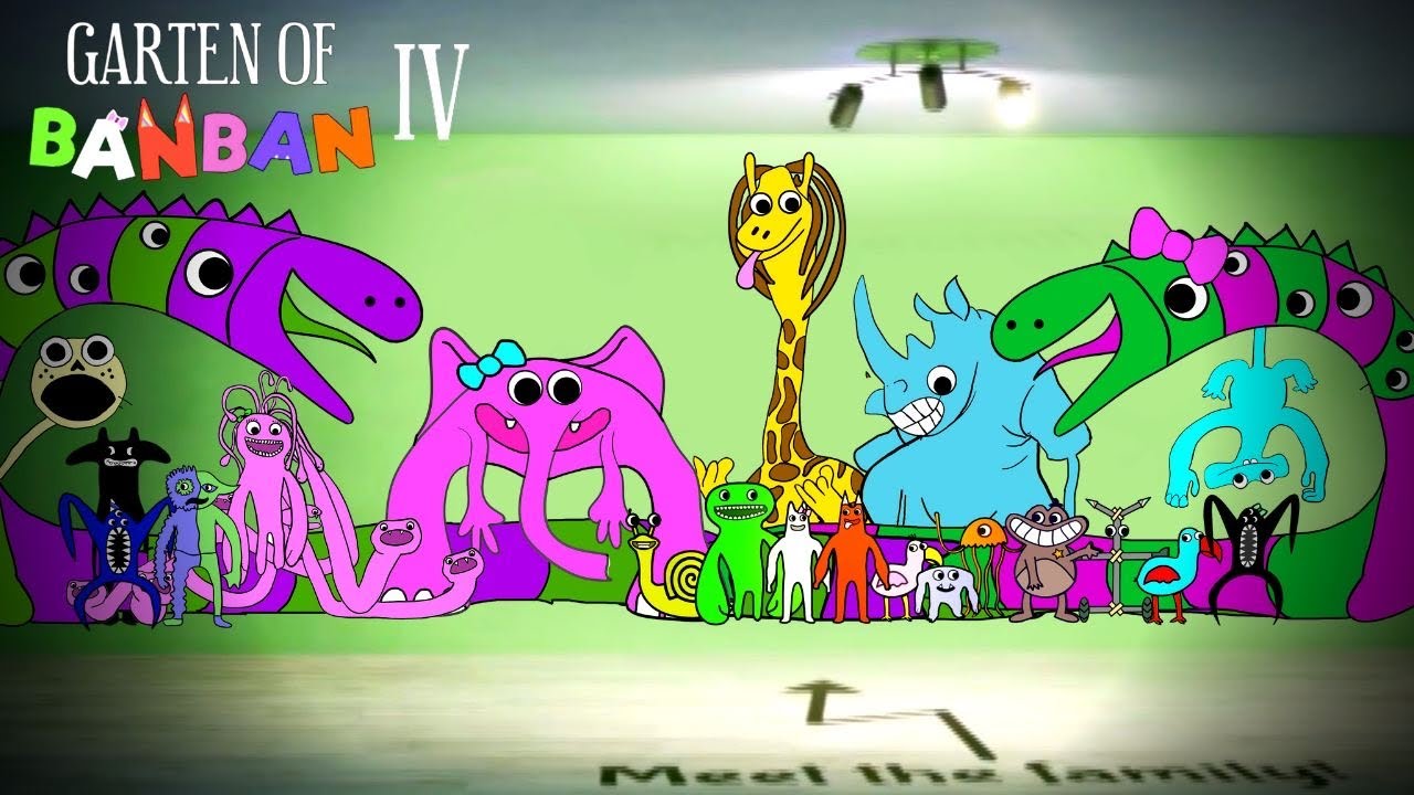 Garten of BanBan 4 - ALL NEW BOSSES + ENDING (Chapter 7)