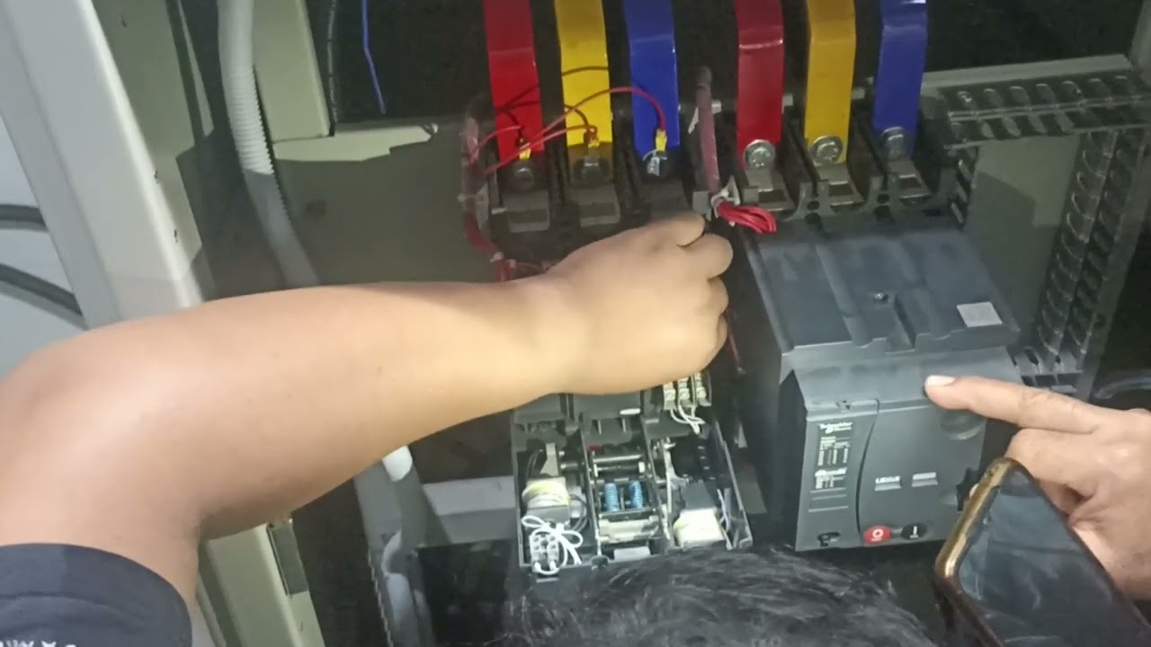 Pemasangan Motorized MCCB || Compact NSX400/630 || LV432641