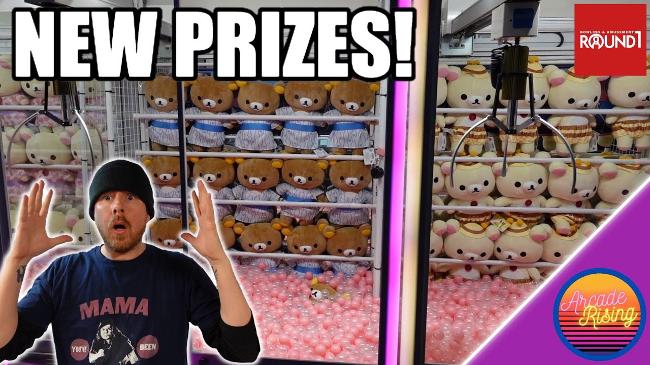Cute New Prizes in the eClaws! Round 1 Claw Machines!