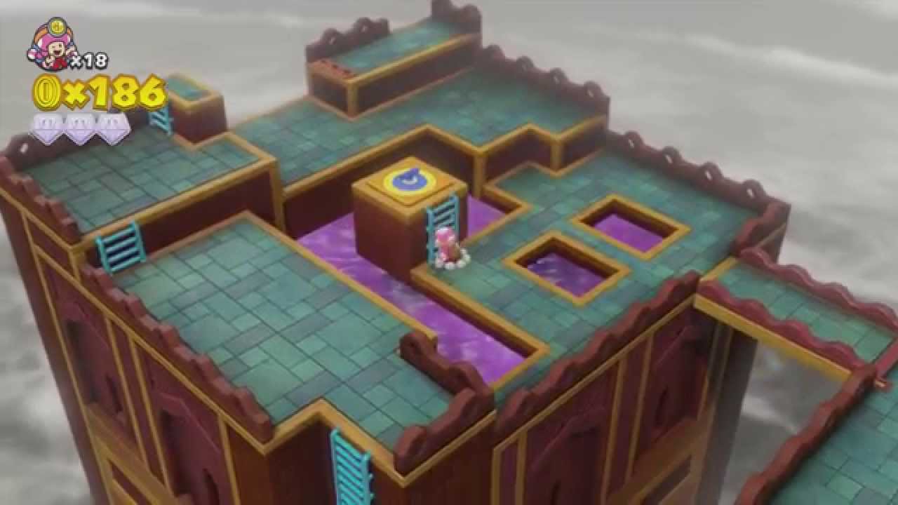 Captain Toad: Treasure Tracker ~ Episode 2 - Level 18: Battle Tower Blitz