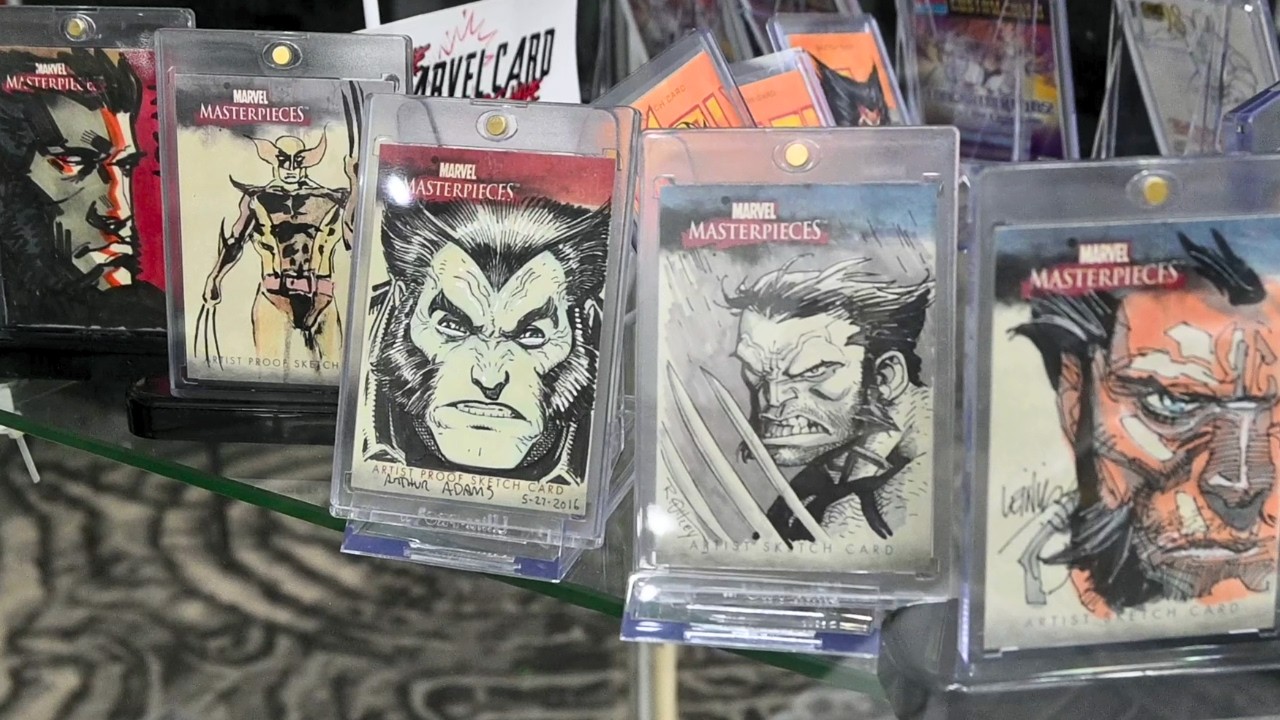 Лучшие коллекции оригинальных артов для карточек Marvel на OAX 2026 | Выставка оригинального иску...