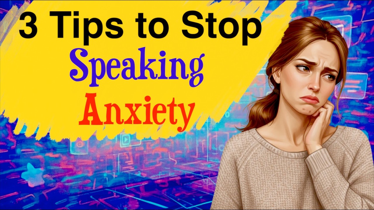 How to Stop Feeling Nervous Speaking English | 3 Proven Tips to Overcome Language Anxiety Fast