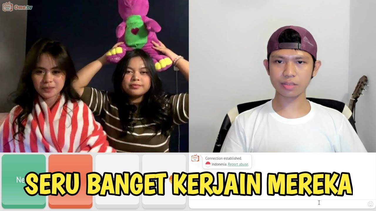 KERJAIN CEWEK RANDOM PAKAI SUARA KARTUN