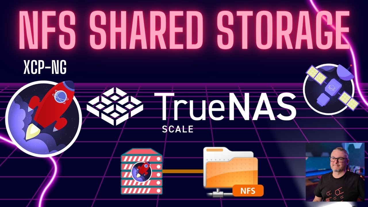 Настройка общего ресурса TrueNAS NFS для XCP-ng