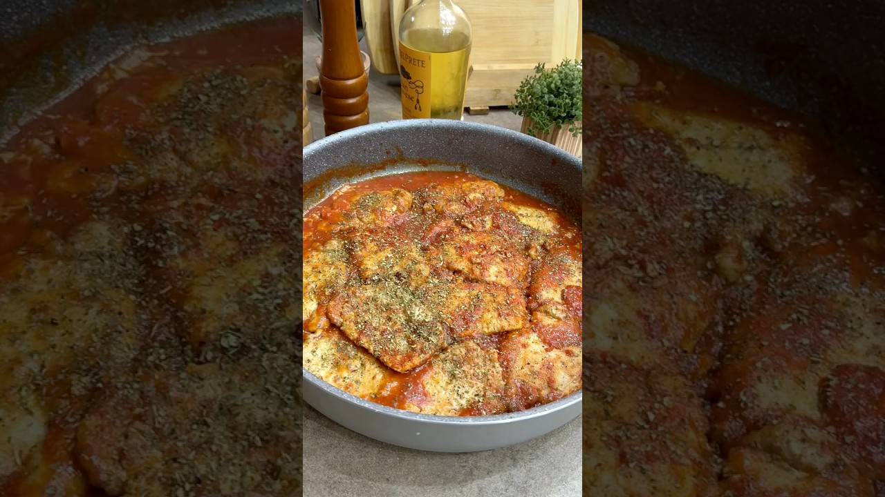 Fettine di lonza di maiale al pomodoro facilissime in padella