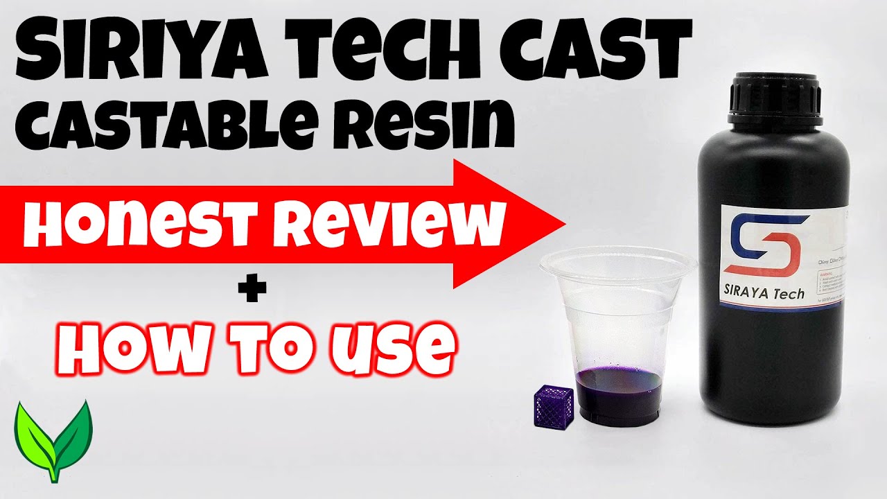 Обзор литейной смолы Siraya Tech Cast от VOGMAN: ЧЕСТНЫЙ + Как использовать