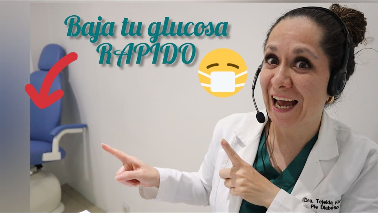 los MEJORES CONSEJOS para BAJAR TU GLUCOSA Rápidamente!!! 👩〽