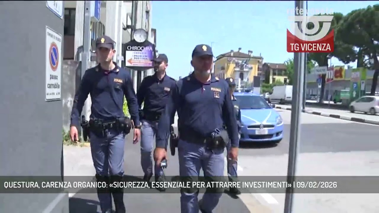 QUESTURA, CARENZA ORGANICO: &laquo;SICUREZZA, ESSENZIALE PER ATTRARRE INVESTIMENTI&raquo; | 09/02/2026